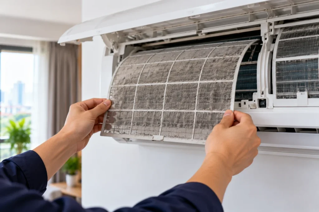 Dấu hiệu điều hoà cần vệ sinh