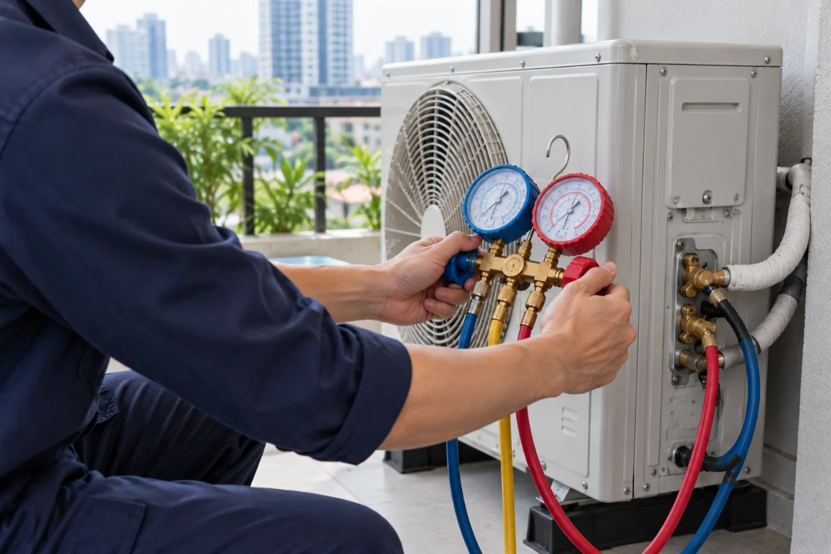 Nạp gas điều hoà – Bác Sĩ Điện Lạnh