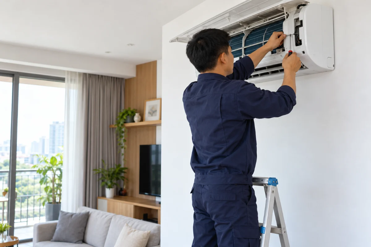 Sửa điều hoà tại nhà – Bác Sĩ Điện Lạnh