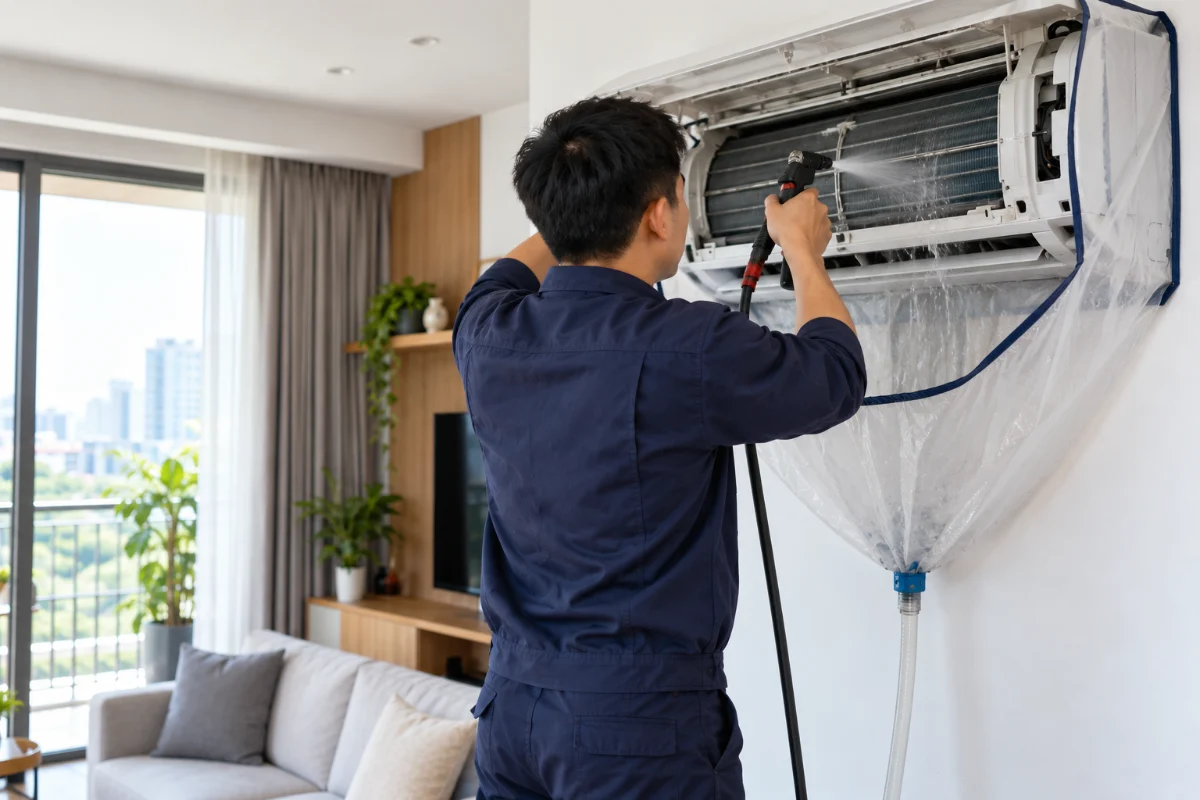 Vệ sinh điều hoà – Bác Sĩ Điện Lạnh